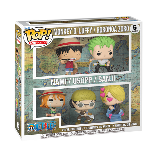 Funko Pop! One Piece - Straw Hat Pirates 5-Pack