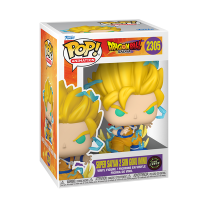 Funko Pop! Dragon Ball Daima - Super Saiyan 2 Son Goku Mini Chase Glow
