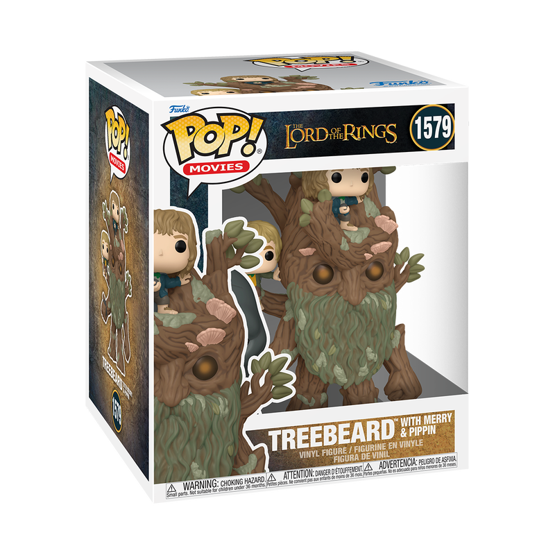 Funko Pop! Lord Of The Rings - Treebeard with Merrry and Pippin