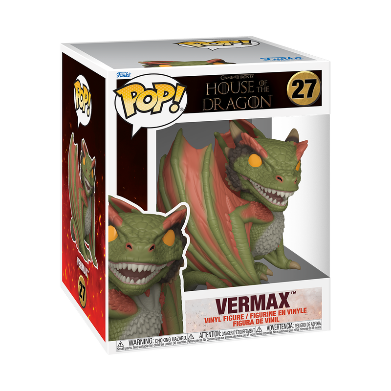 Funko Pop! House of the Dragon - Vermax 6 Inch