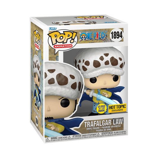 Funko Pop! One Piece - Trafalgar Law Glow (Hot Topic)