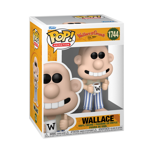 Funko Pop!  Wallace and Gromit - Wallace in Pajamas