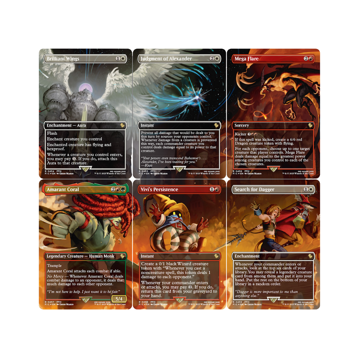 MTG TCG: Universes Beyond - Final Fantasy Scene Box [The Siege of Alexandria]