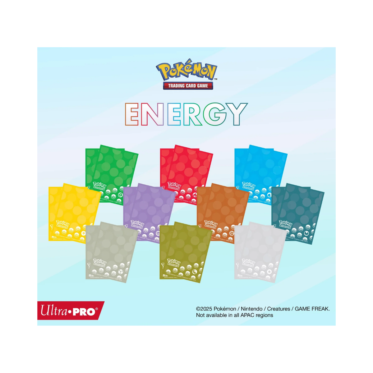 Ultra Pro Sleeves: Pokémon Energy