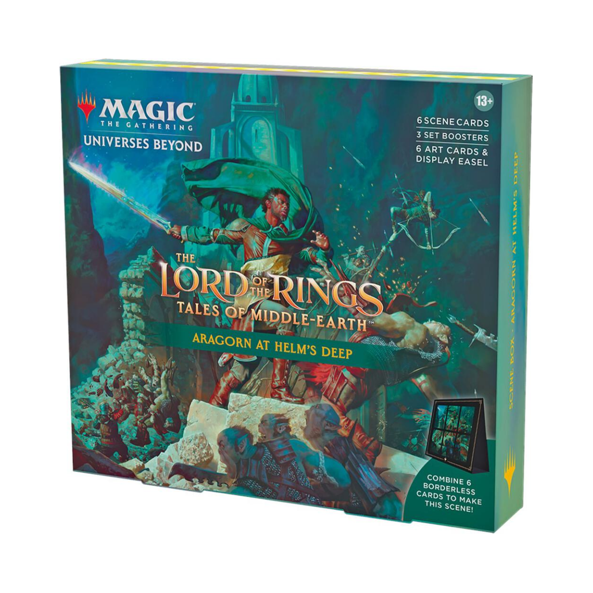 MTG TCG: Lord of the Rings Tales of Middle-Earth Scene Box [Aragorn at Helm's Deep]
