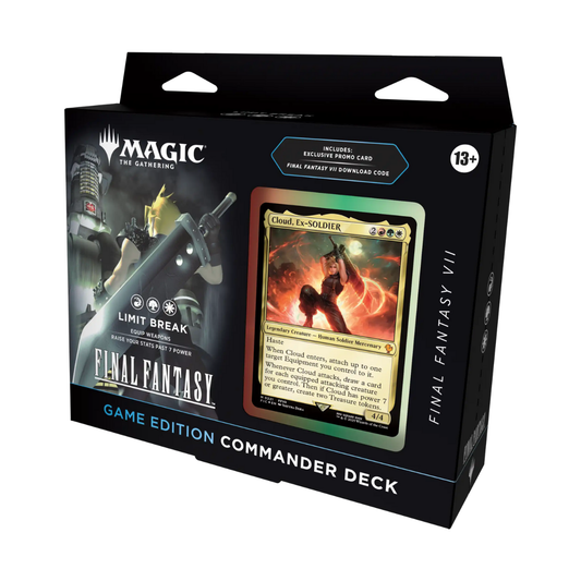 MTG TCG: Universes Beyond- Final Fantasy Commander Deck - Final Fantasy VII Limit Break (Game Edition)
