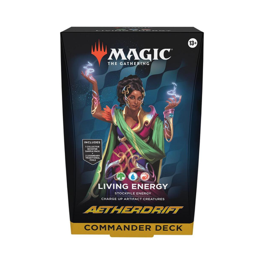 MTG TCG: Aetherdrift - Commander Deck (Living Energy)