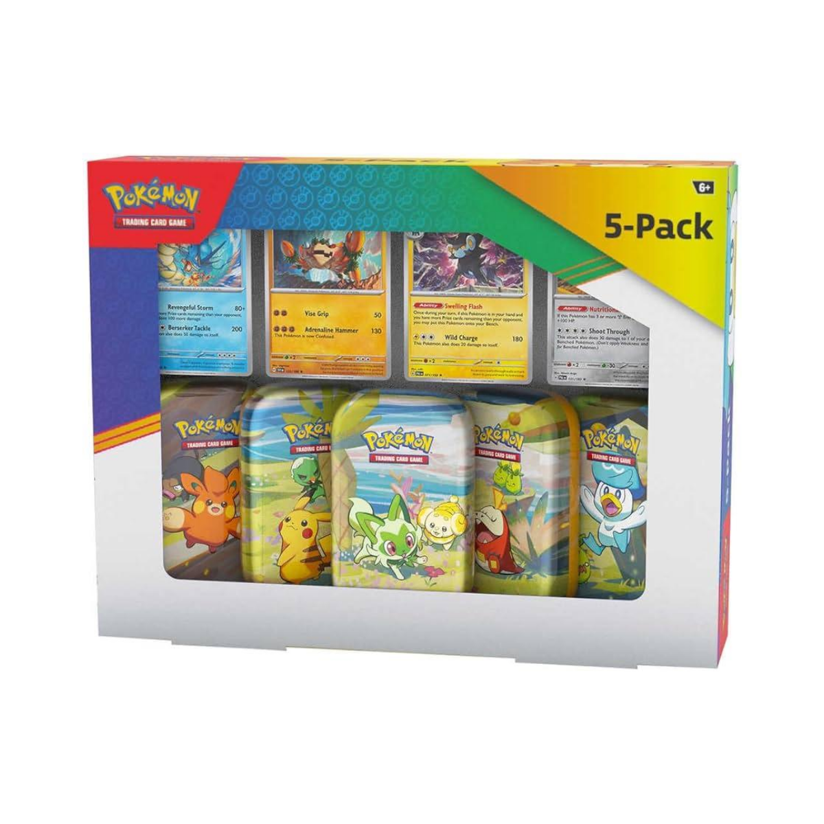 Pokémon TCG: Paldea Friends - Mini Tins 5-Pack