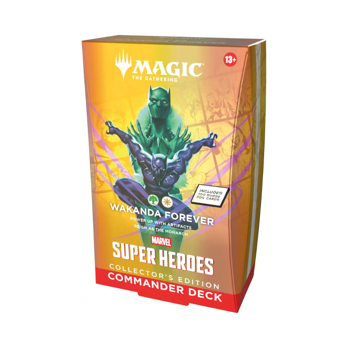 MTG TCG: Marvel Super Heroes - Collector's Edition Commander Deck (Wakanda Forever)