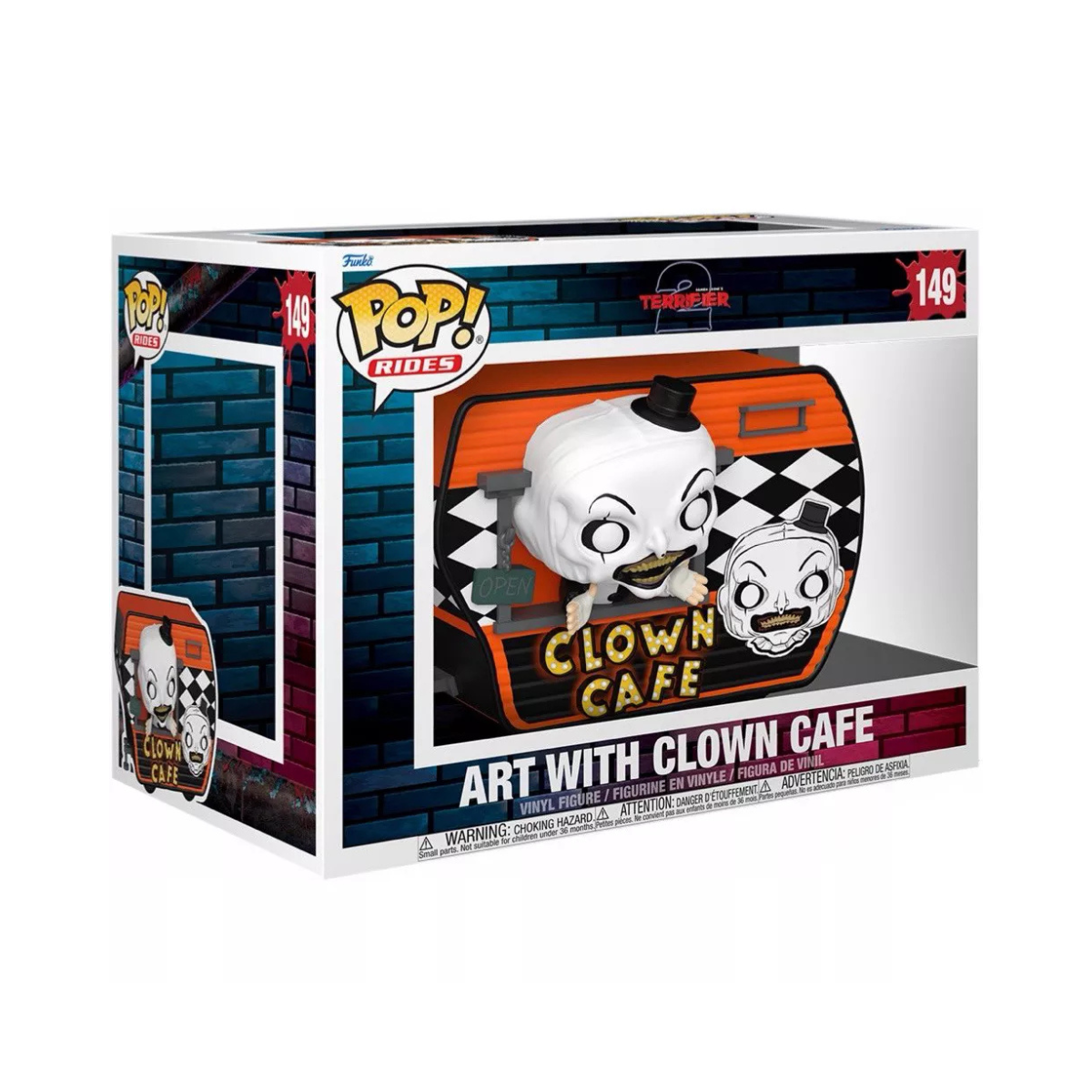Funko Pop! Rides Terrifier - Art with Clown Cafe