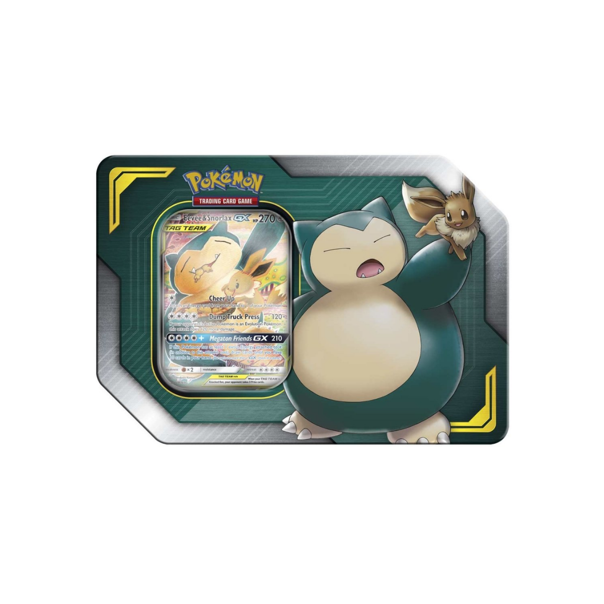 Pokémon TCG: Tag Team Tin (Eevee & Snorlax GX)