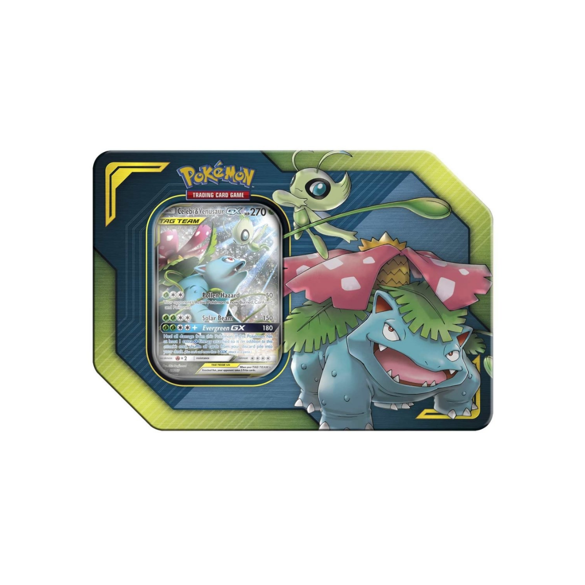Pokémon TCG: Tag Team Tin (Celebi & Venusaur GX)