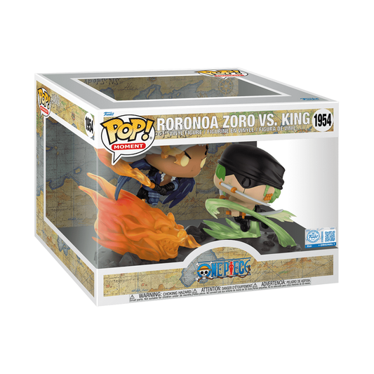 Funko Pop! Moment One Piece - Unmasked King vs Zoro