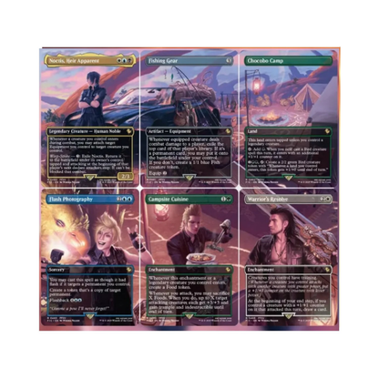 MTG TCG: Universes Beyond - Final Fantasy Scene Box [Camp Comrades]