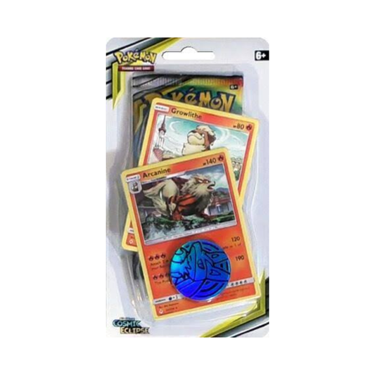 Pokémon TCG: Sun & Moon Cosmic Eclipse - Blister Pack [Growlithe & Arcanine]