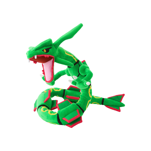 Pokémon Plush: Rayquaza Posable (Pokémon Center) 52"