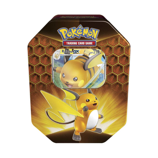 Pokémon TCG: Hidden Fates - Raichu GX Tin