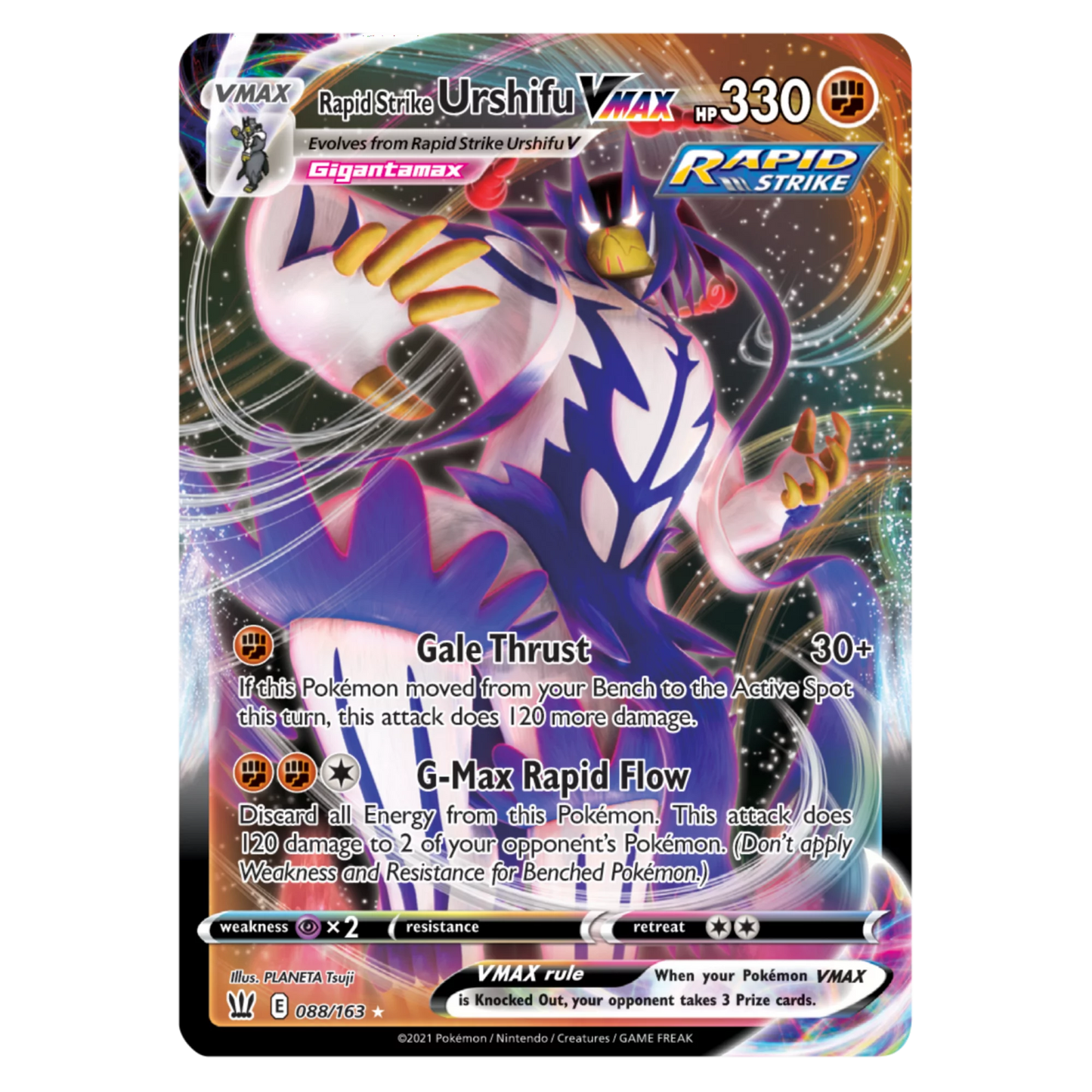 Pokemon TCG: Rapid Strike Urshifu VMAX Premium Collection