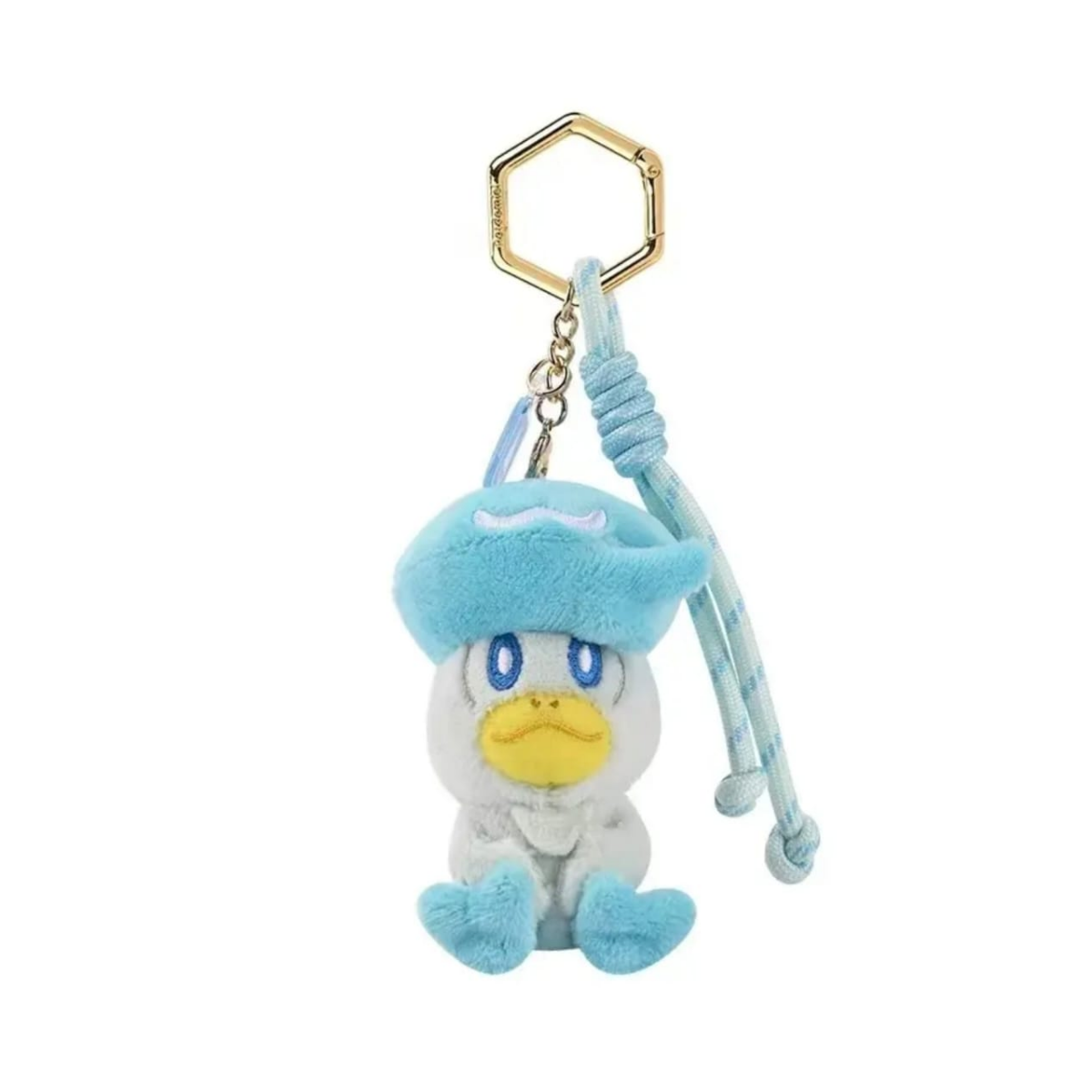 Pokémon Plush - Potdemiel Plush - Quaxly Keychain
