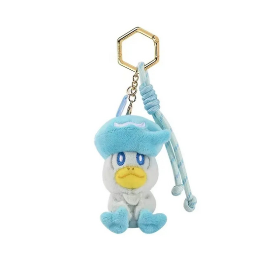 Pokémon Plush - Potdemiel Plush - Quaxly Keychain