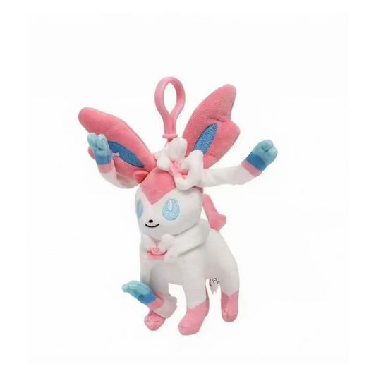 Pokémon Plush - Potdemiel Plush - Sylveon Keychain