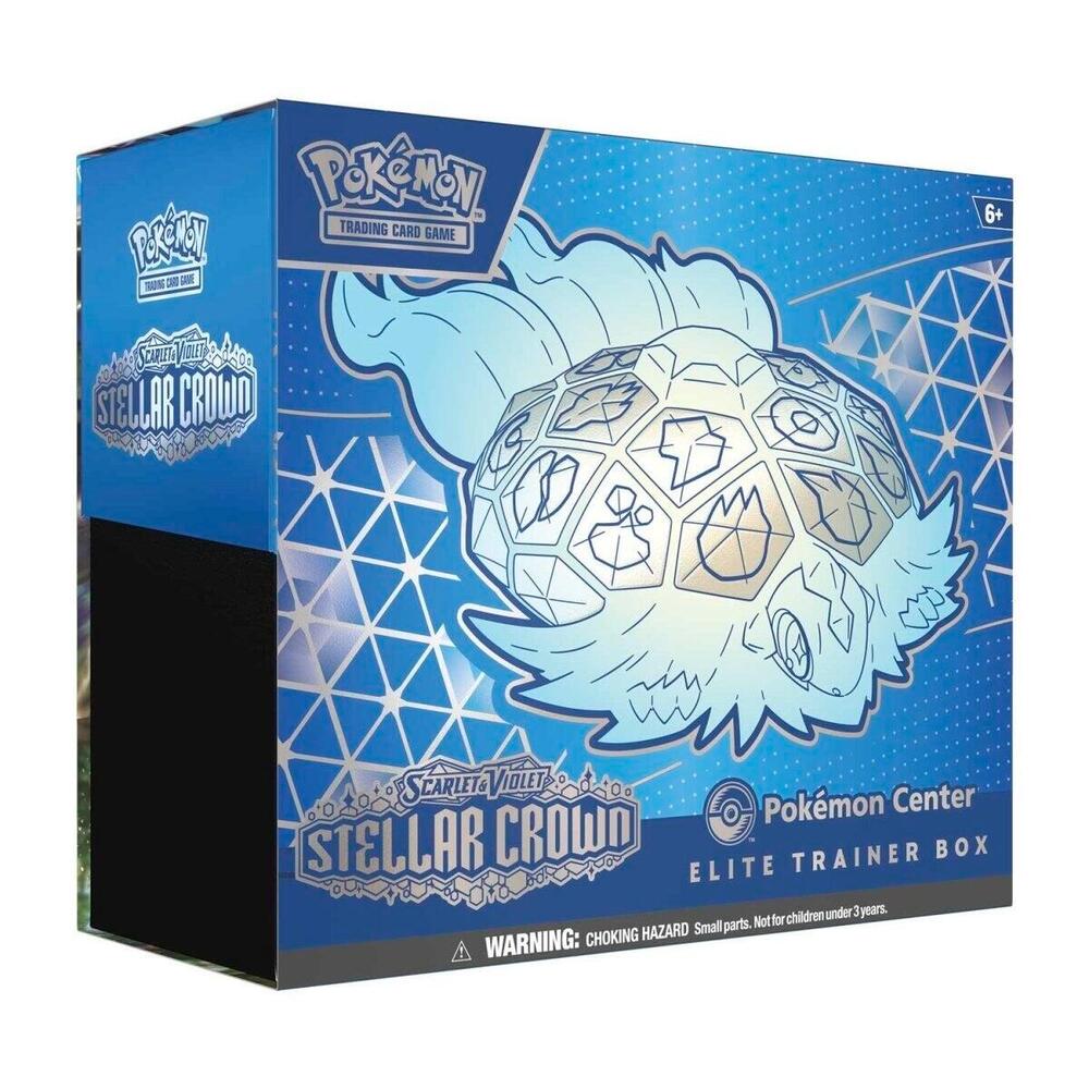 Pokémon TCG: Scarlet & Violet 07 Stellar Crown- Elite Trainer Box (Pokemon Center)