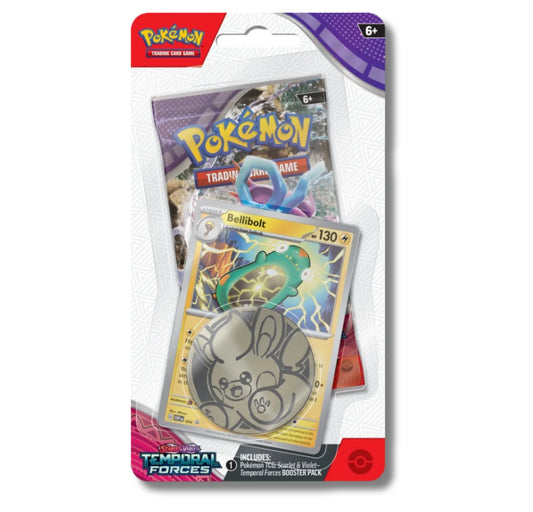 POKEMON TCG: Scarlet and Violet 05 Temporal Forces - Checklane Blister Pack