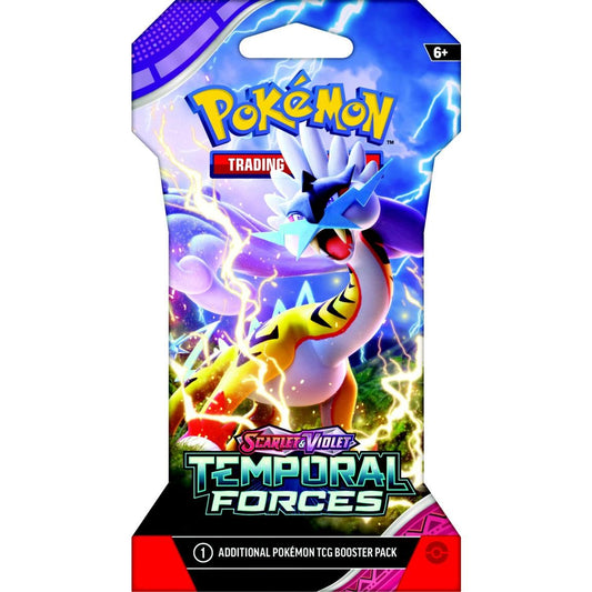 Pokemon TCG: Scarlet and Violet 05 Temporal Forces - Sleeved Booster Packs