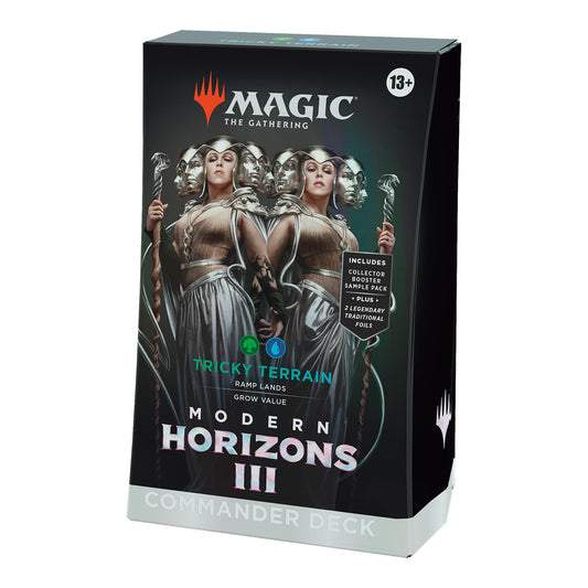 MTG TCG: Modern Horizons III Commander Deck - Tricky Terrain