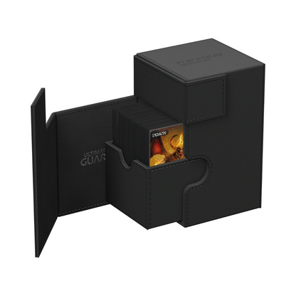 Deck Case: Flip'n'Tray 100+ Monocolor - Black
