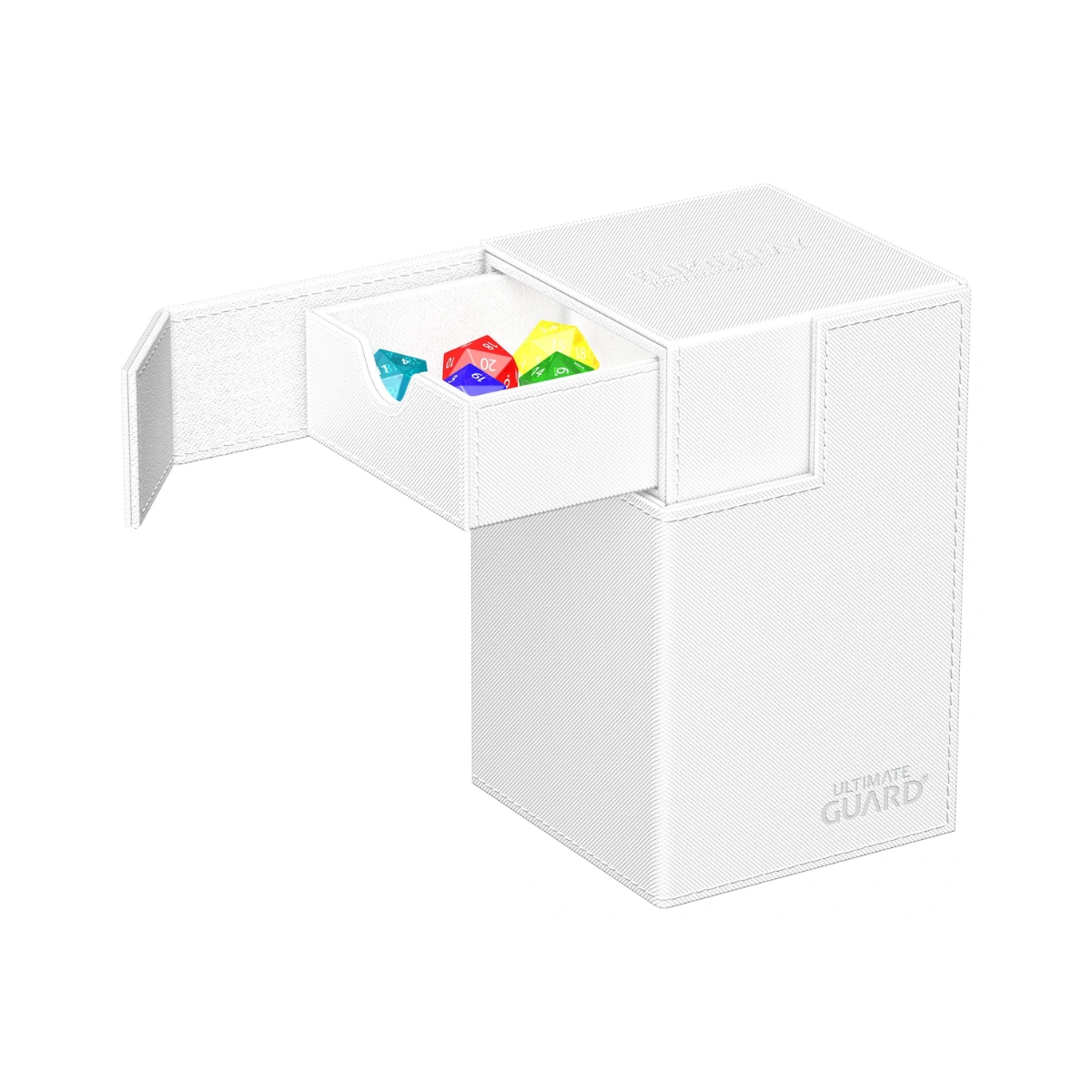Deck Case: Flip'n'Tray 100+ Monocolor - White