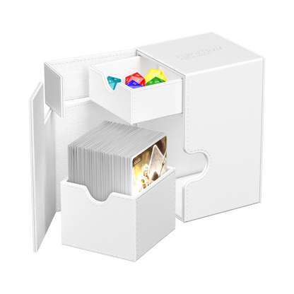 Deck Case: Flip'n'Tray 100+ Monocolor - White