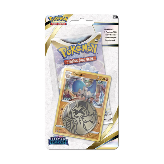 Pokémon TCG: Silver Tempest - Checklane Blister (Cranidos)