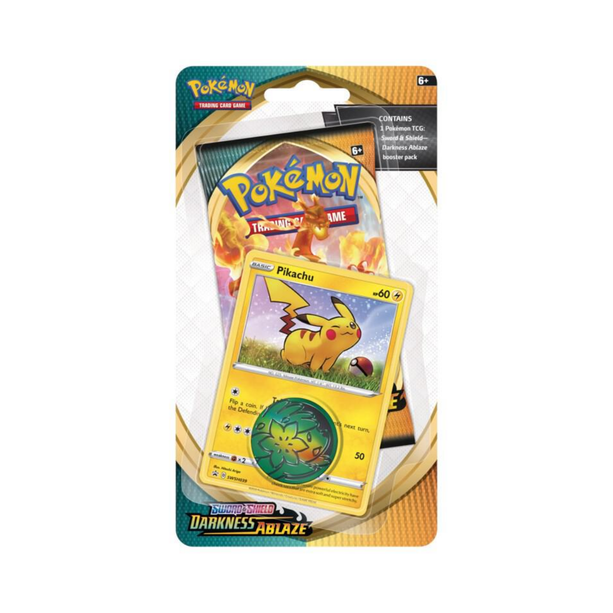 Pokémon TCG: Darkness Ablaze - Checklane Blister (Pikachu)
