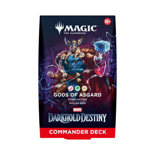 MTG TCG: Marvel Darkhold Destiny - Commander Deck (Gods of Asgard)