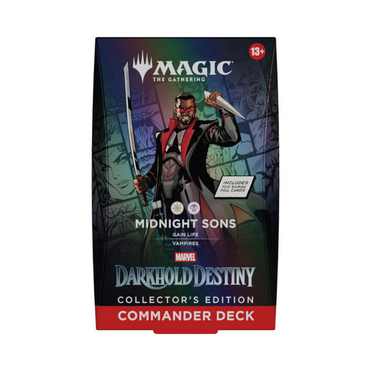 MTG TCG: Marvel Darkhold Destiny - Collector's Edition Commander Deck (Midnight Sons)