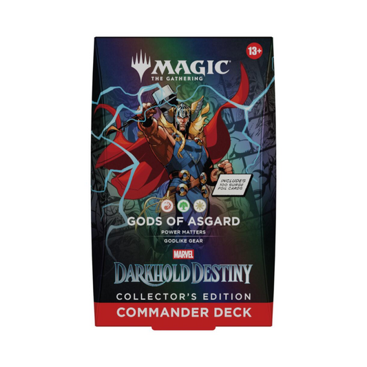 MTG TCG: Marvel Darkhold Destiny - Collector's Edition Commander Deck (Gods of Asgard)