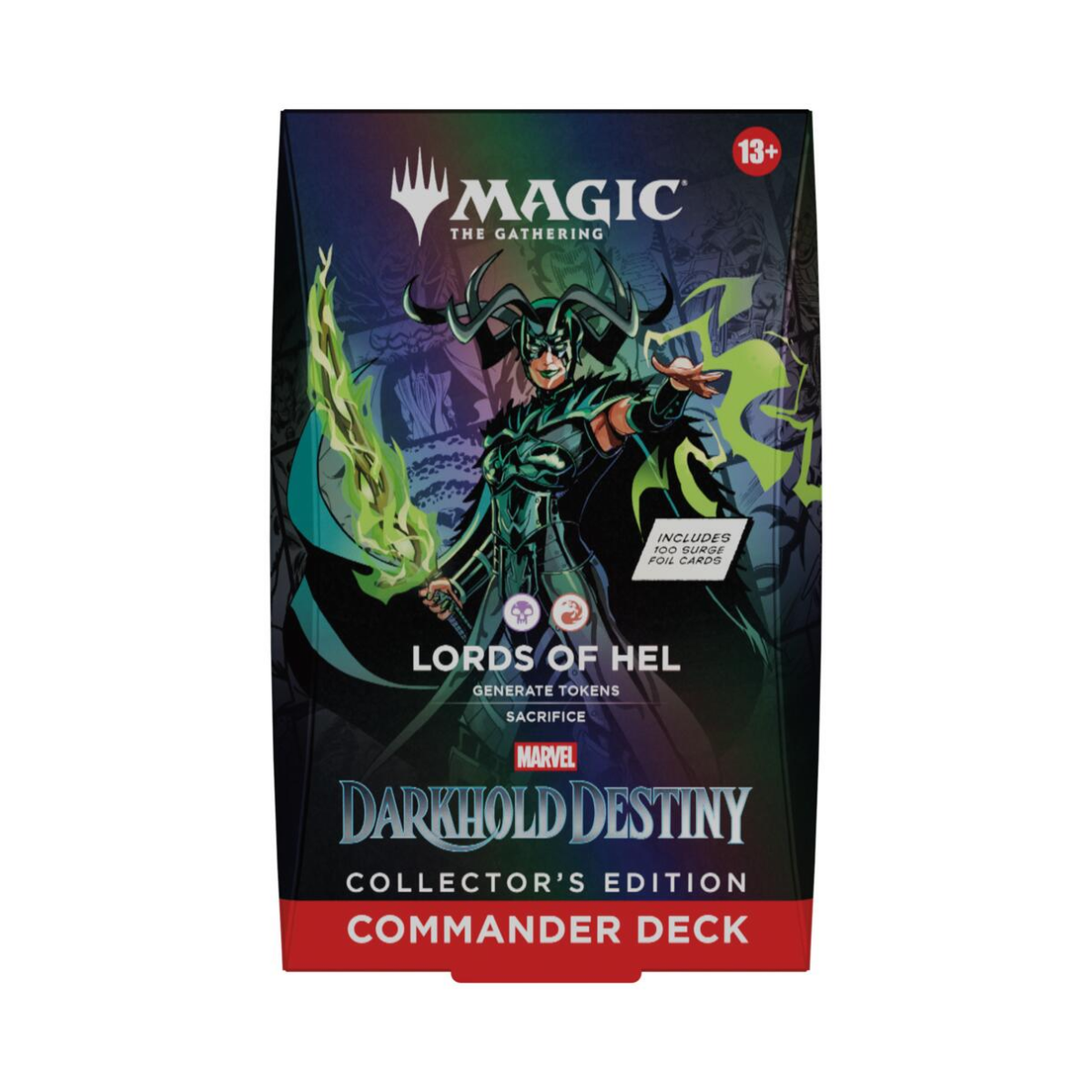 MTG TCG: Marvel Darkhold Destiny - Collector's Edition Commander Deck (Lords of Hel)