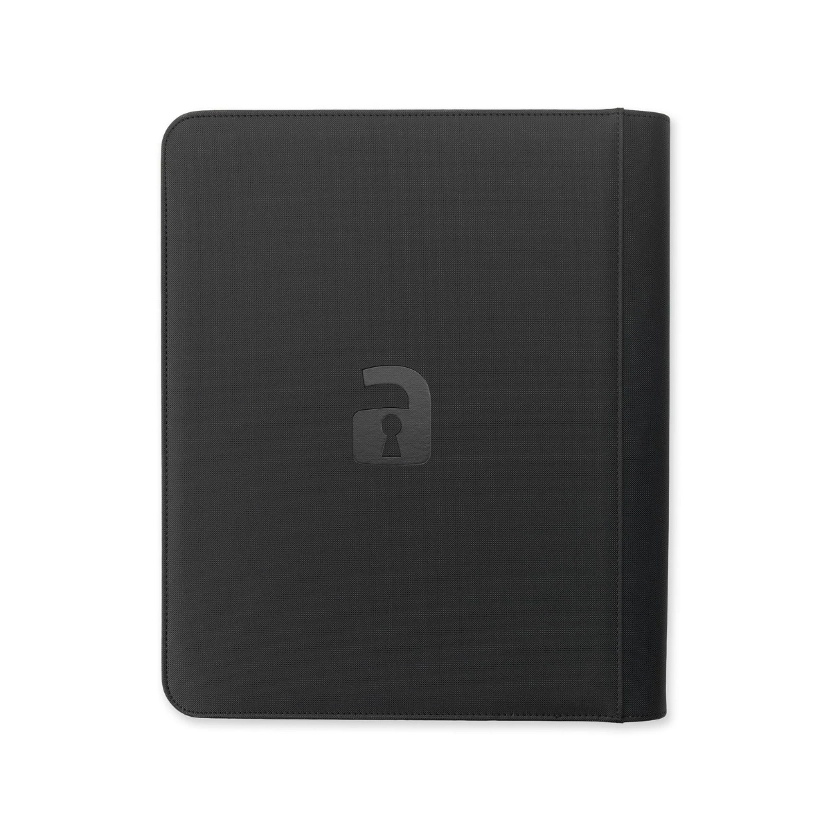 Vault X - 9-Pocket Exo-Tec® Toploader Compatible Zip Binder: Black