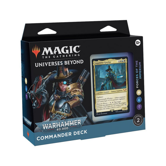 MTG TCG: Universes Beyond - Warhammer 40,000 Commander Deck - Forces of the Imperium