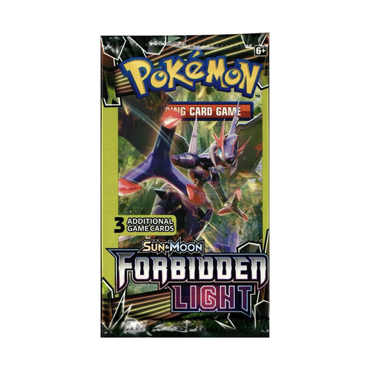 Pokémon TCG: Sun & Moon Forbidden Light - 3 Card Booster Pack