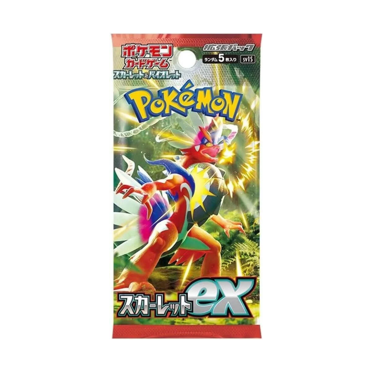 Pokémon TCG: Scarlet ex SV1S - Booster Pack JP
