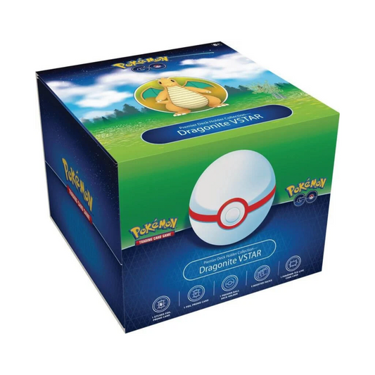 Pokémon TCG: Pokemon GO Dragonite VSTAR Premier Deck Holder Collection