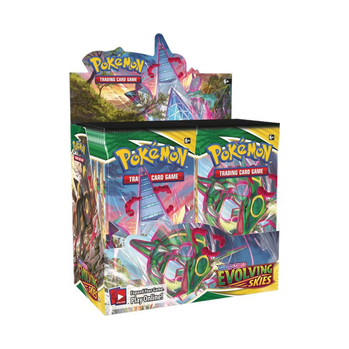 Pokémon TCG: Sword and Shield Evolving Skies - Booster Display