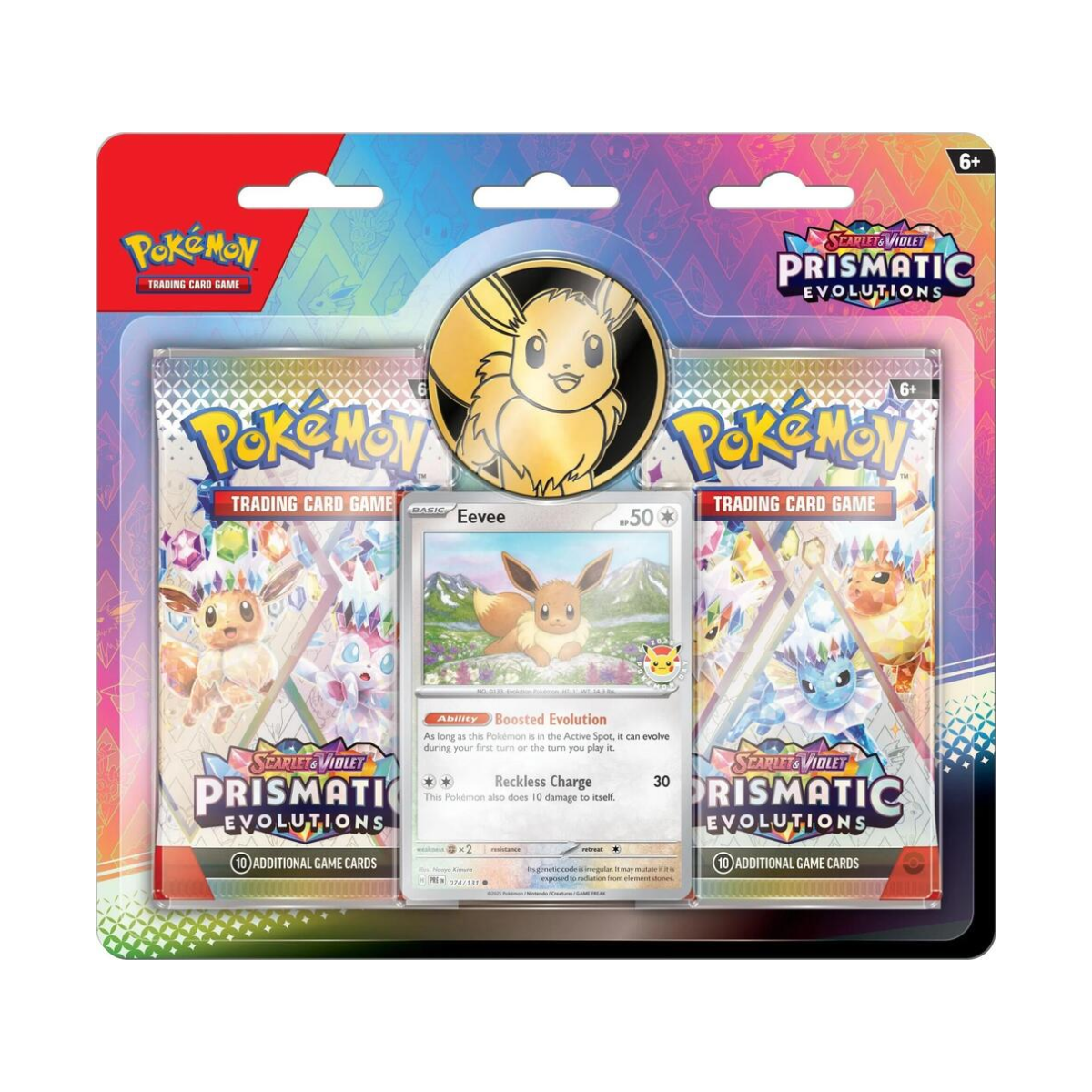 Pokémon TCG:  Prismatic Evolutions 2-Pack Blister