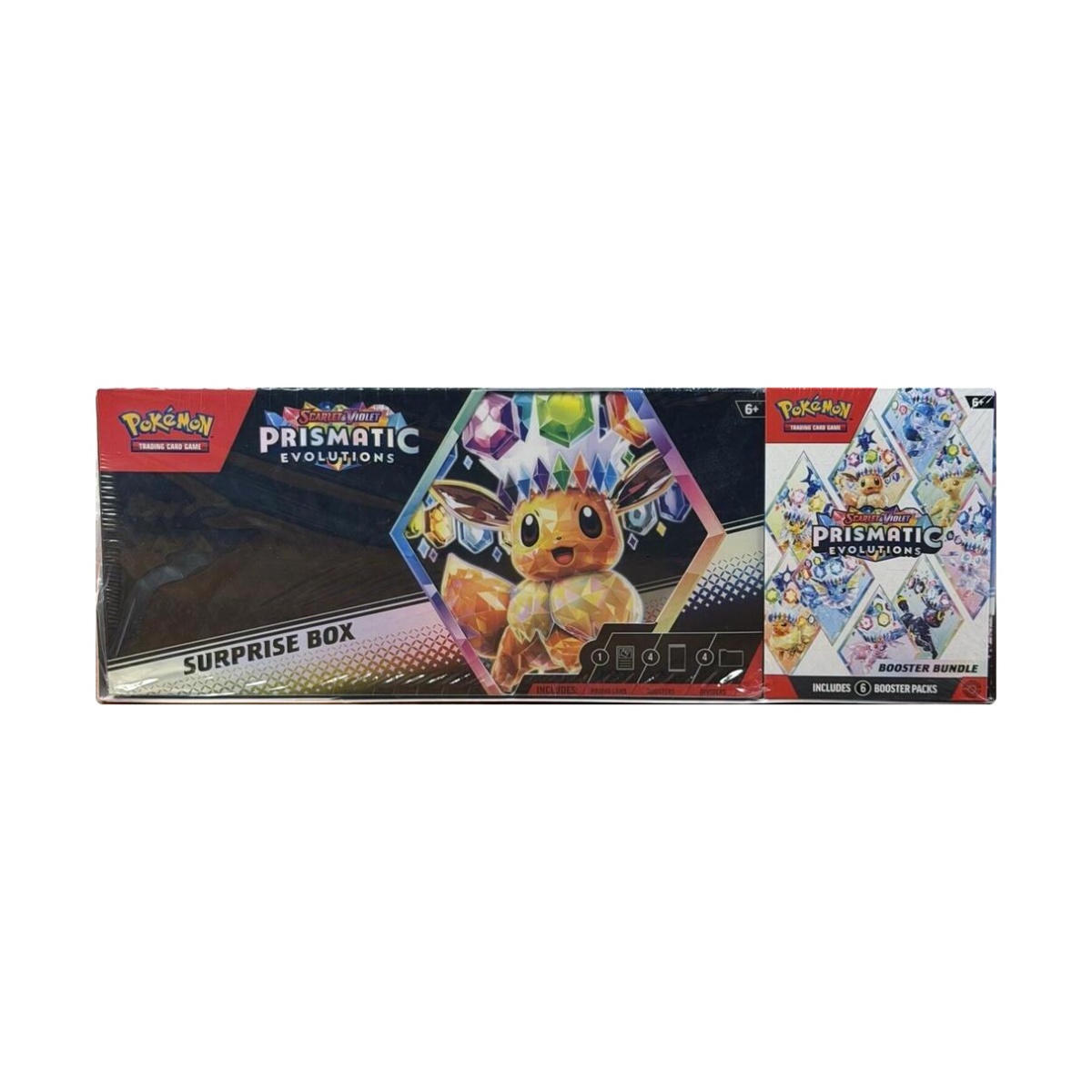 Prismatic Evolutions 2 Pack (Surprise Box & Bundle)