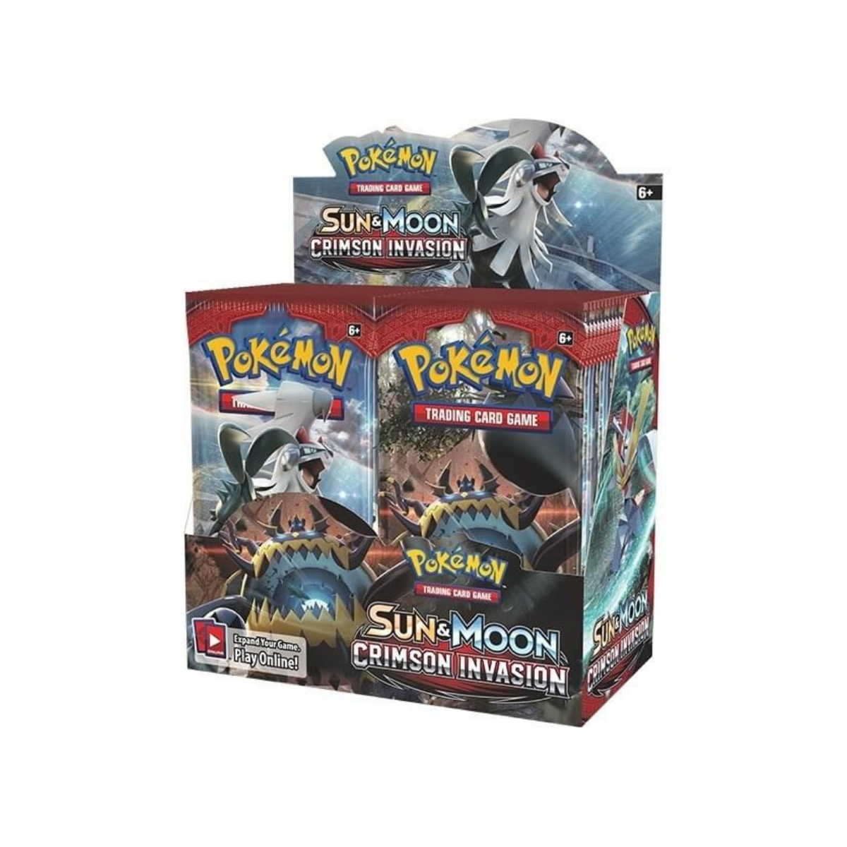 Pokémon TCG: Sun & Moon Crimson Invasion - Booster Display