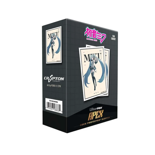 Card Sleeves: Hatsune Miku Apex - Retro Soundscapes - Hatsune Miku (105ct)