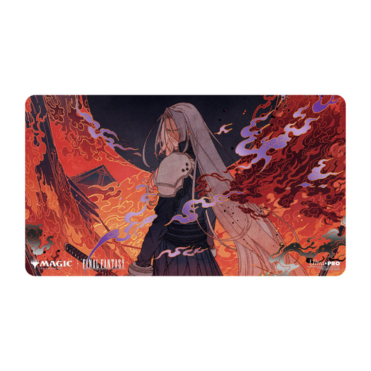 Ultra Pro Foil Playmat: Magic the Gathering - Final Fantasy Nibelheim Aflame