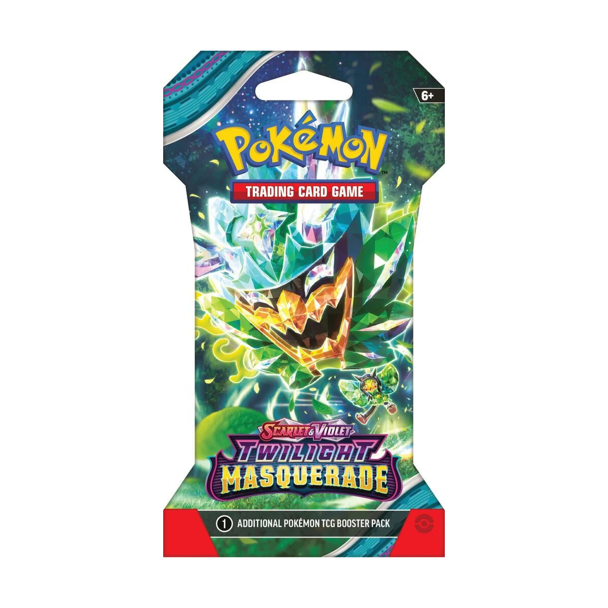 Pokémon TCG: Scarlet & Violet 06 Twilight Masquerade - Sleeved Booster Pack